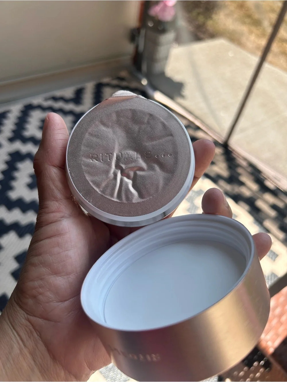 Kitsch Rose Gold Moisturizer in Metallic Pink Jar